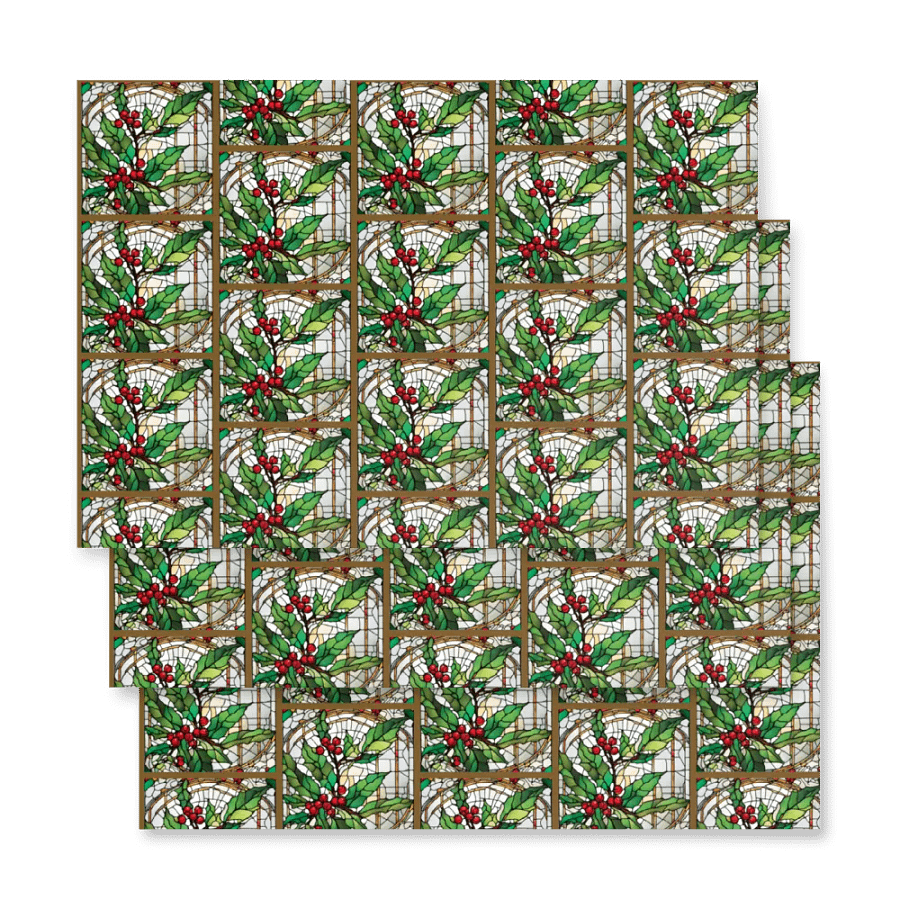 Mezmerizing Mistletoe Wrapping Paper Set product image (4)