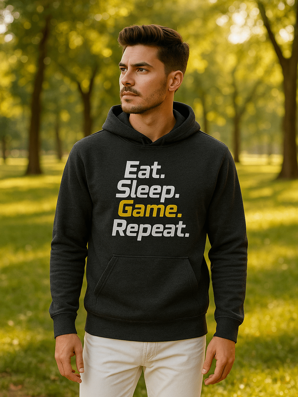 Eat. Sleep. Game. Repeat Unisex Premium Hoodie product image (1)
