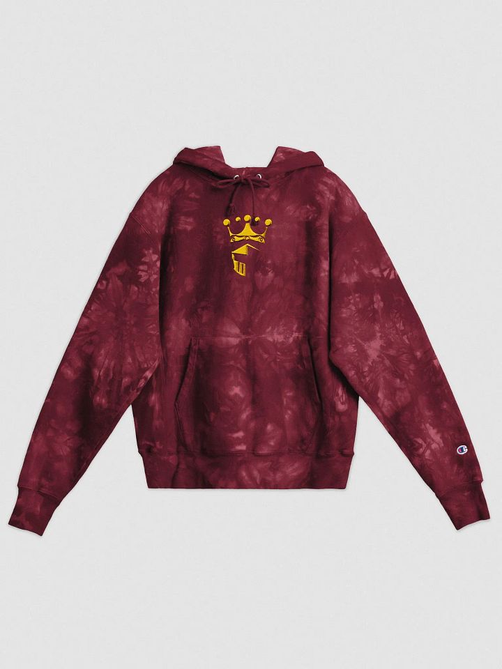 King and crown embroider tiedie hoodie product image (9)