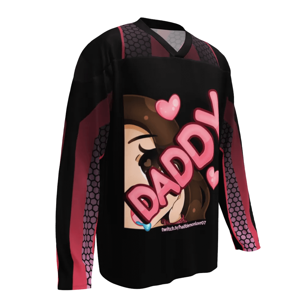 Daddy All-Over Print Recycled Hockey Fan Jersey product image (9)