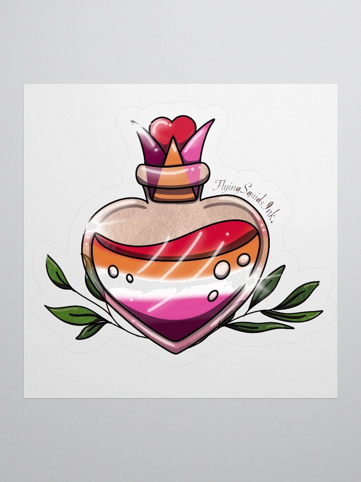 Lesbian Pride Potion- Sticker product image (1)