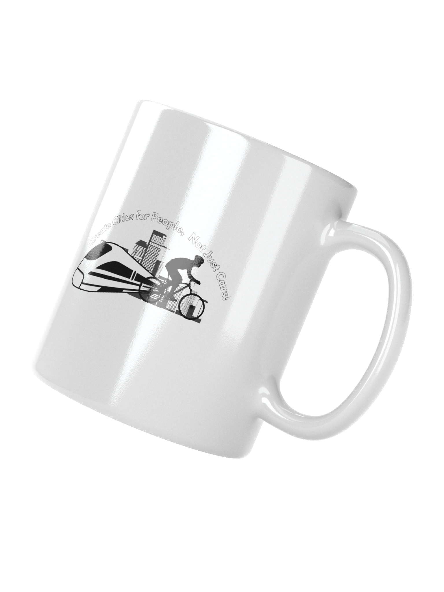 "Cities For People" Mug (White) product image (3)
