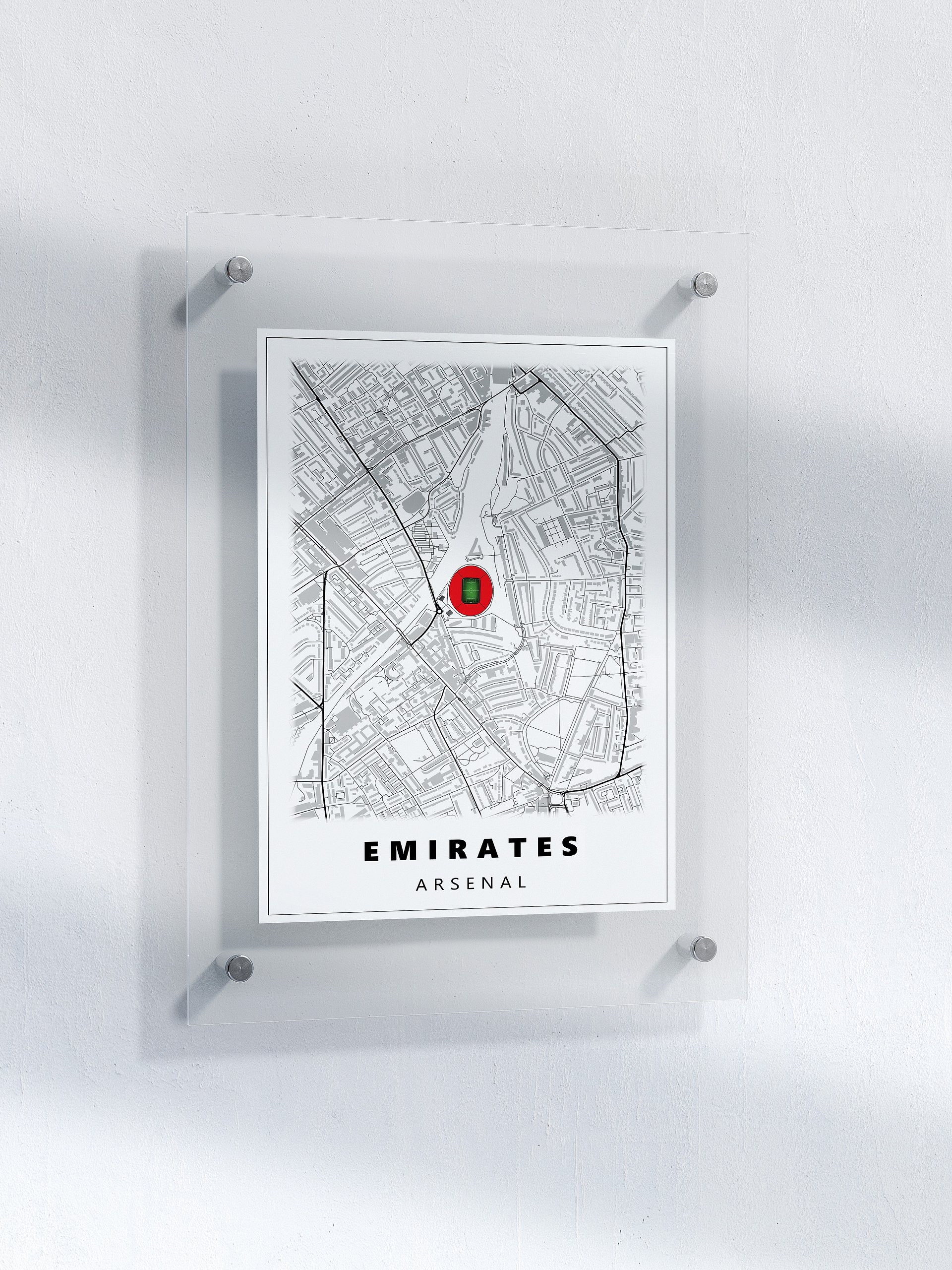 Emirates Map - Arsenal product image (1)