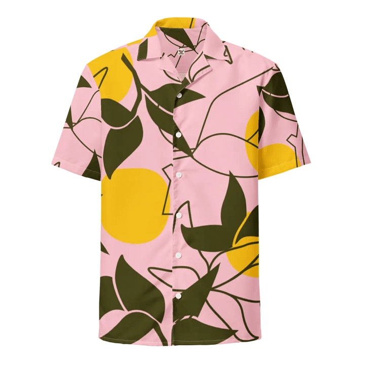 Tropical lemon Hawaiian Shirt product image (1)