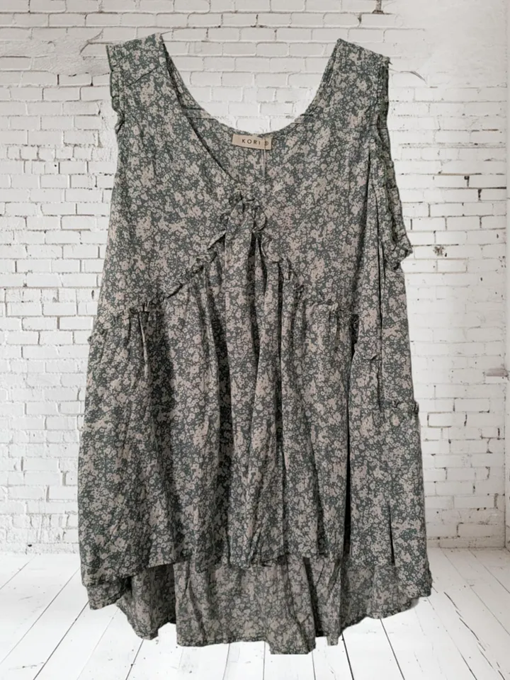 S Kori Ruffled Summer Tank product image (1)