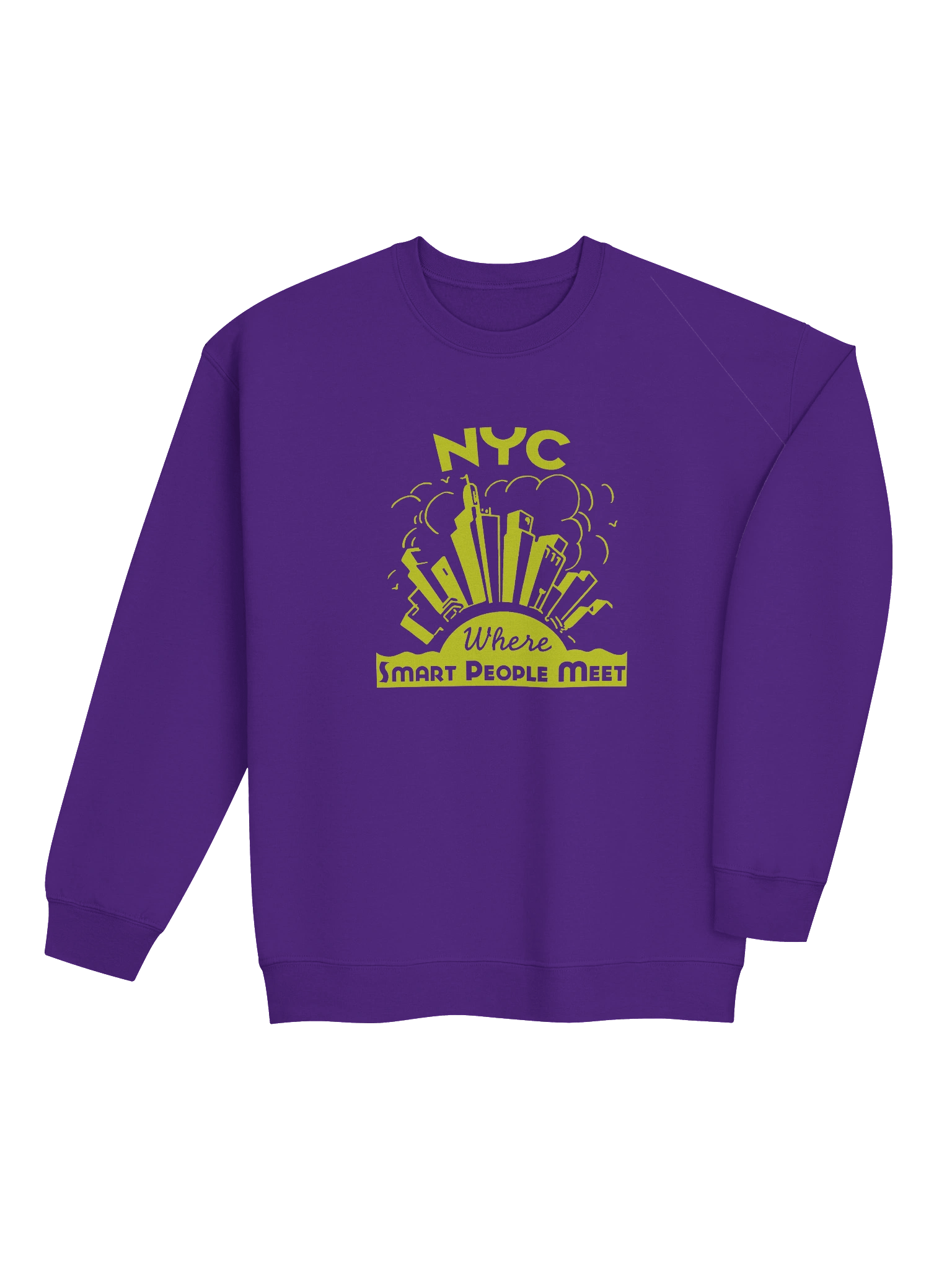 'NYC Smart' Sweatshirt — Dark product image (3)