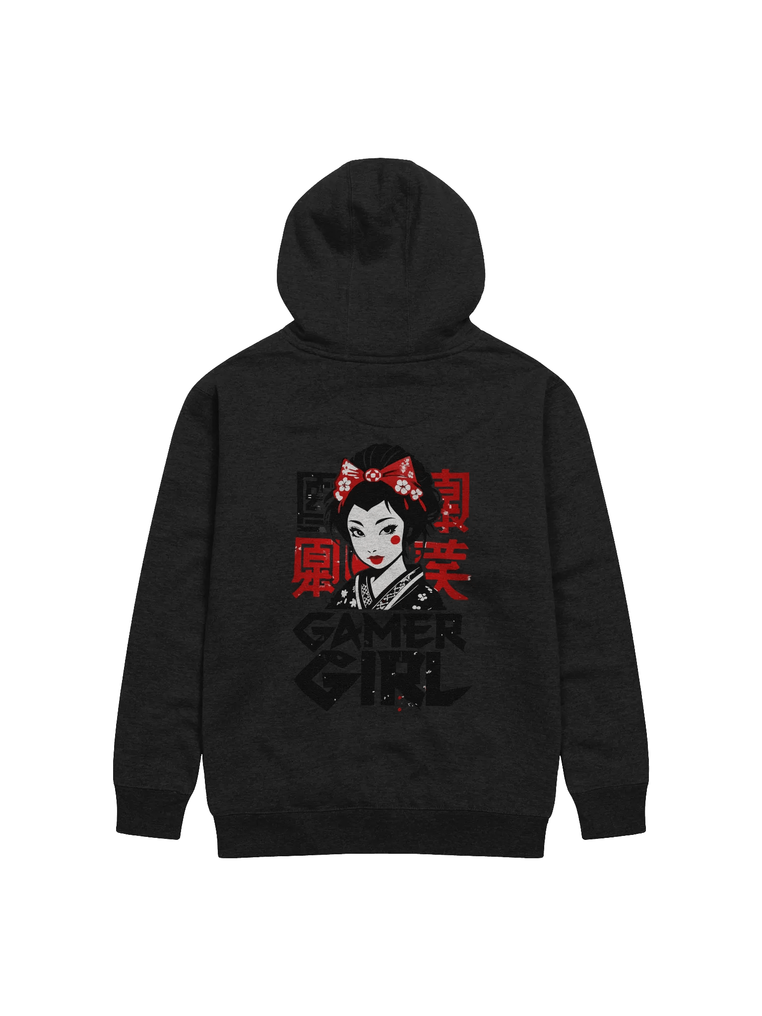 Geisha Gamer Back Printed Hoodie product image (24)