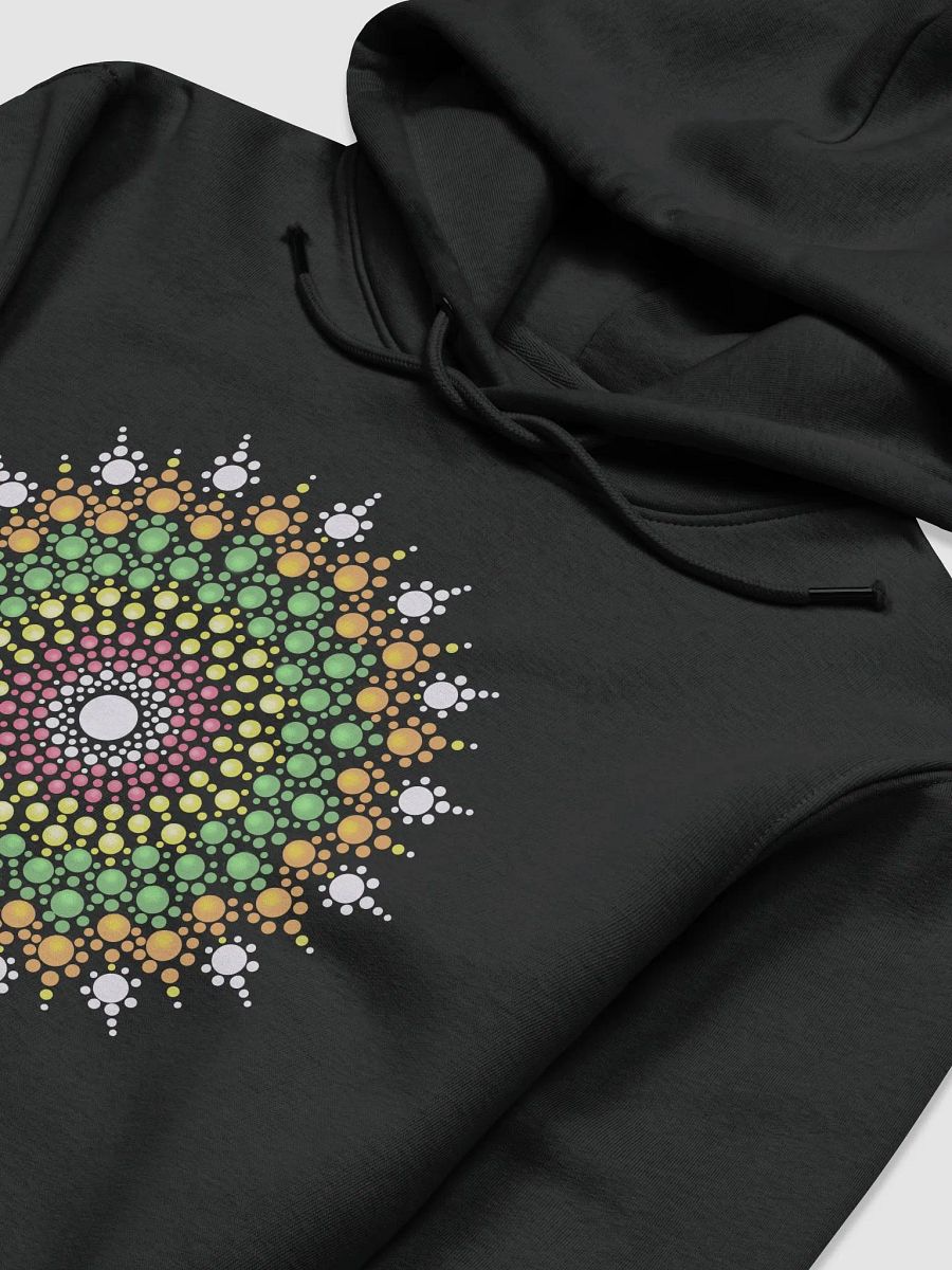 Pastel Dot Mandala Unisex Eco Hoodie product image (3)