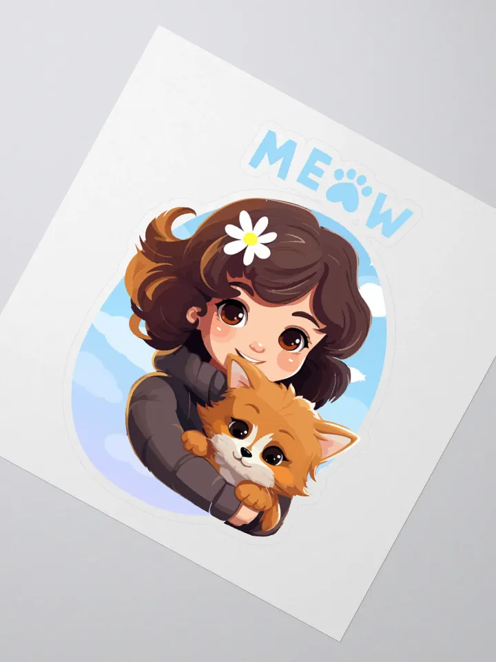 Meow Magic Kiss Cut Stickers product image (2)