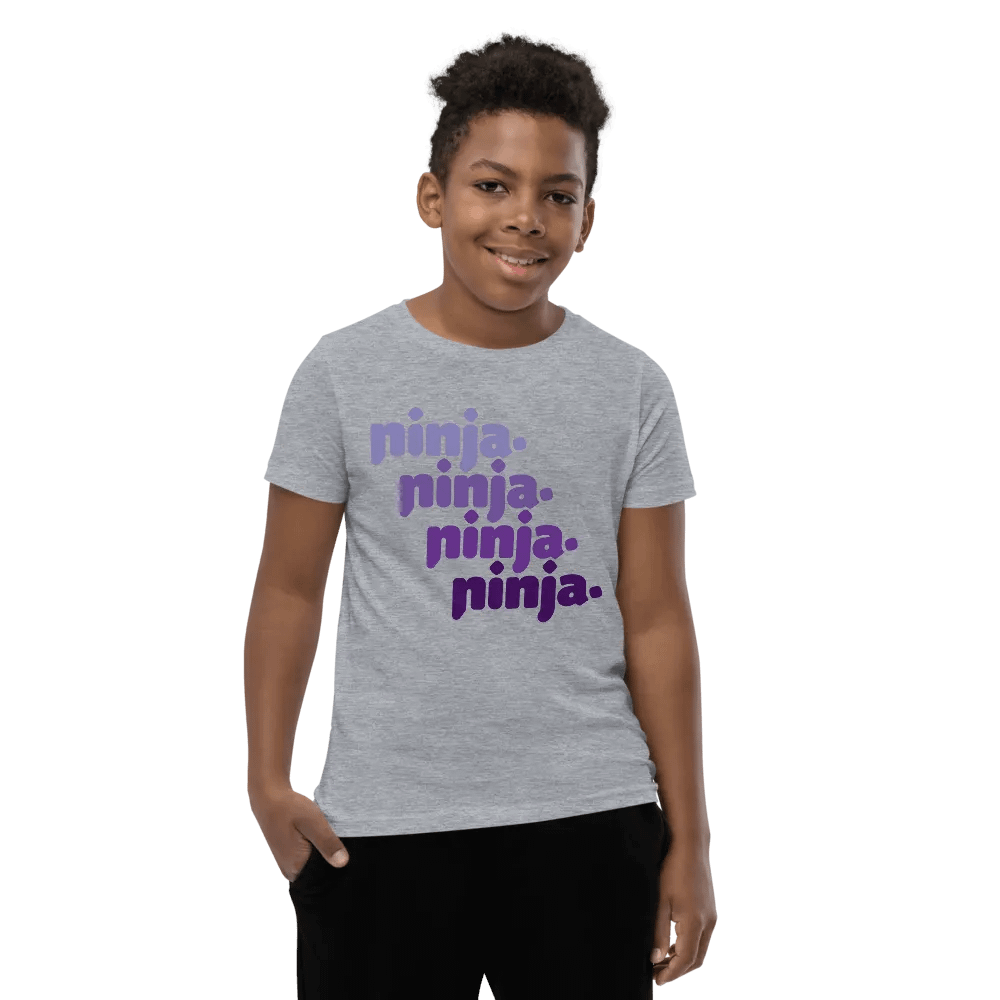 Quad Ninja Kids Tee: Purple product image (8)