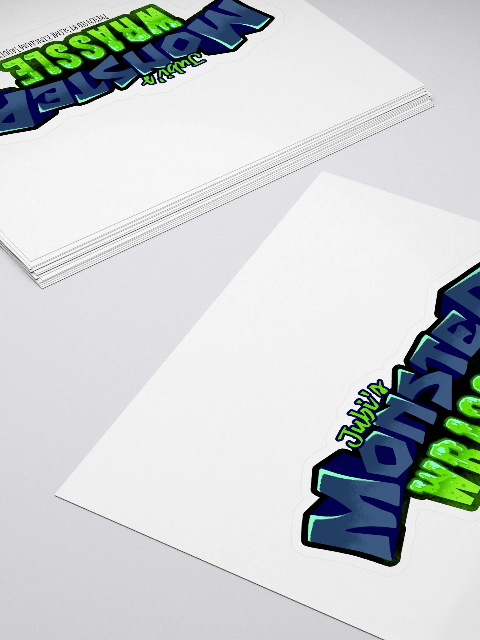Monster Wrassle Sticker! product image (4)