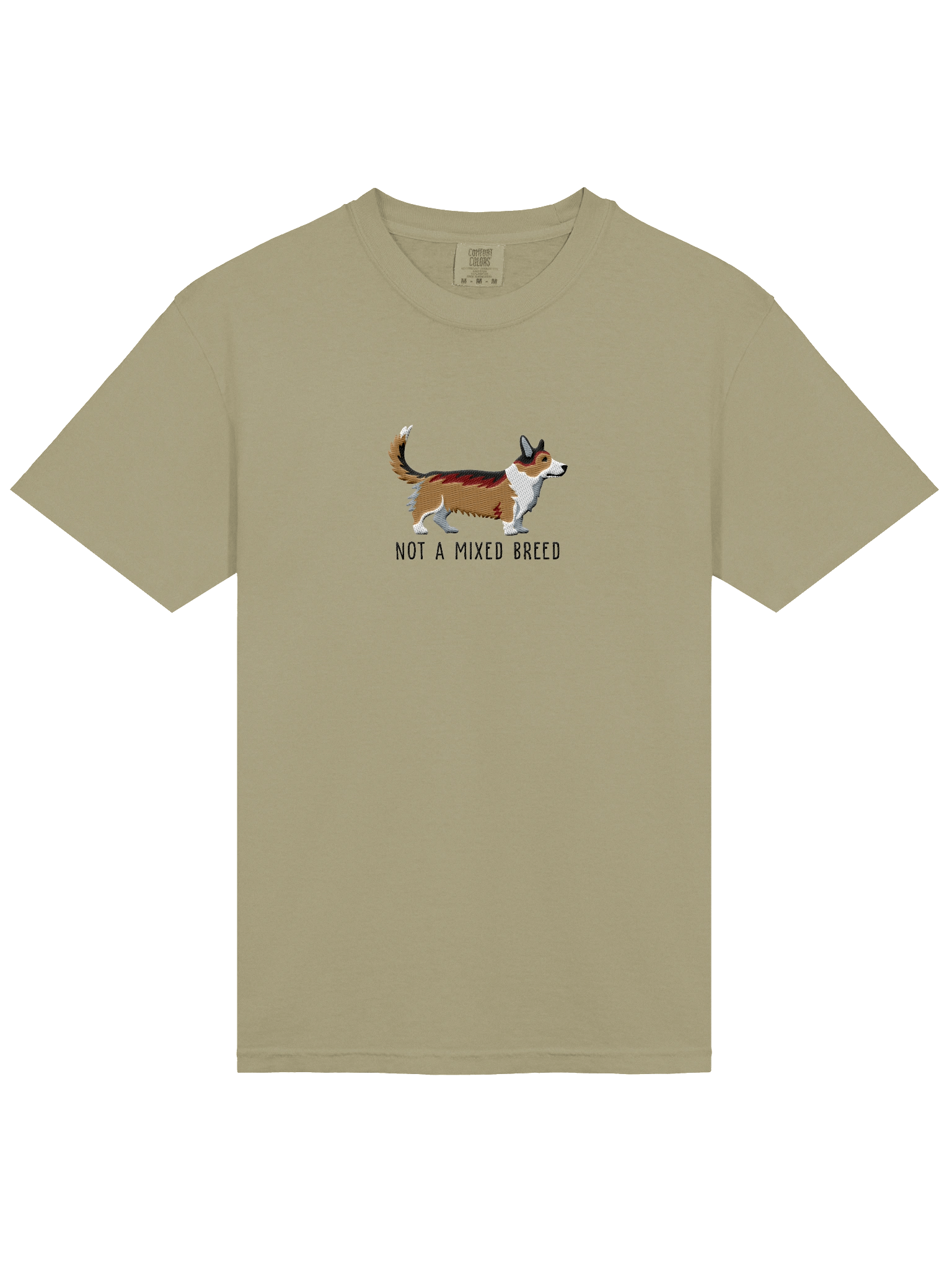Not a Mixed Breed T-Shirt(Embroidered) of a Cardigan Welsh Corgi(Sable) product image (23)