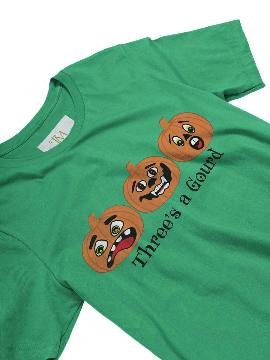 Three's A Gourd™ – Halloween Bella+Canvas Supersoft T-Shirt product image (57)