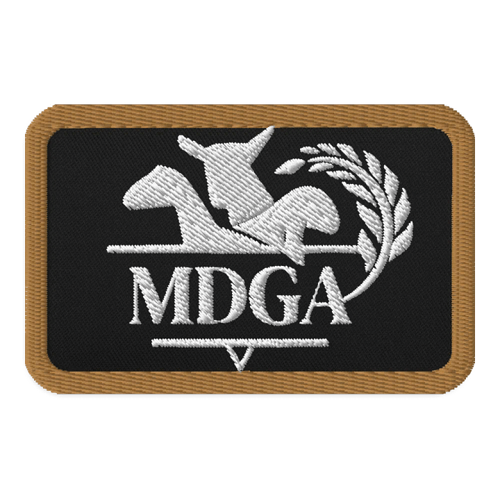MDGA Embroidered Patch product image (1)