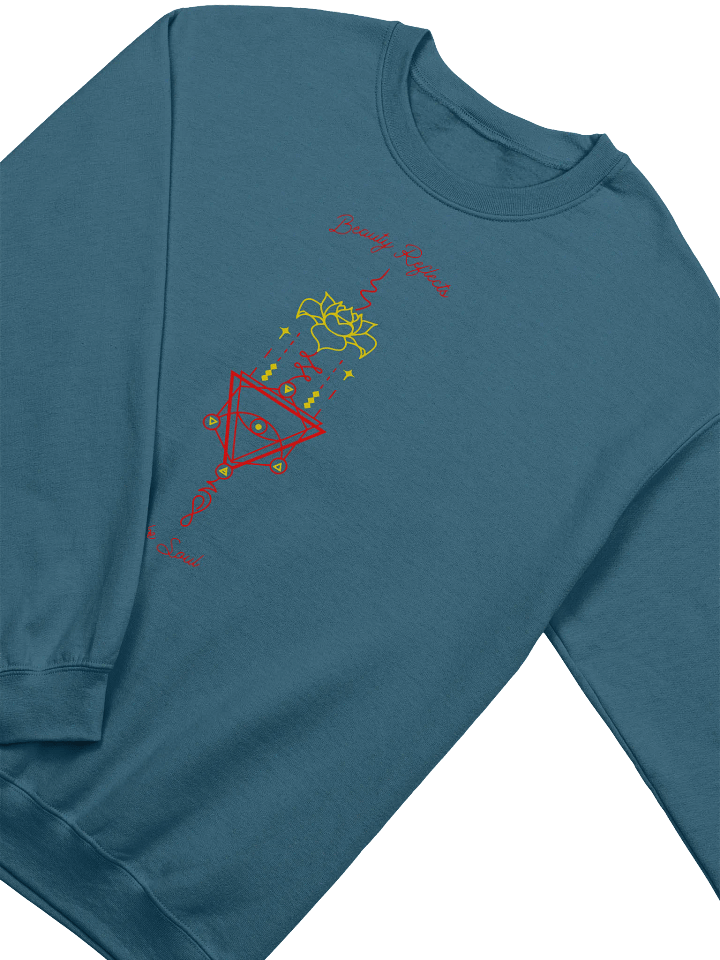 Beauty Reflects The Soul Symbol Sweatshirt product image (2)
