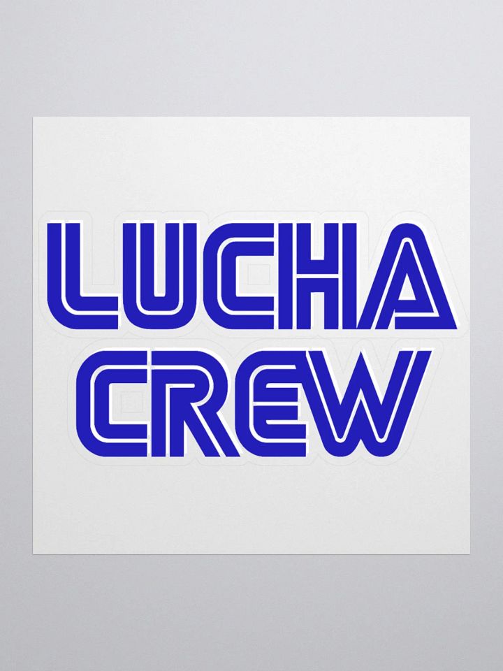 LUCHA CREW sticker basic product image (1)