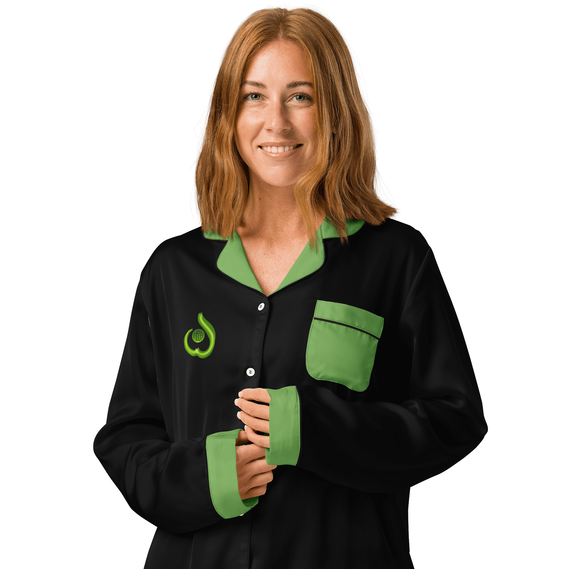 WILLOWISP Field Agent Solid Long Sleeve Pajama Top product image (3)