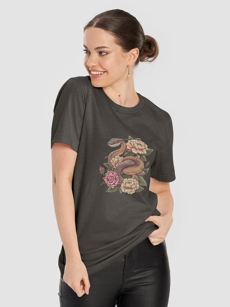 Small Floral Year of the Snake Supersoft Tee product image (58)