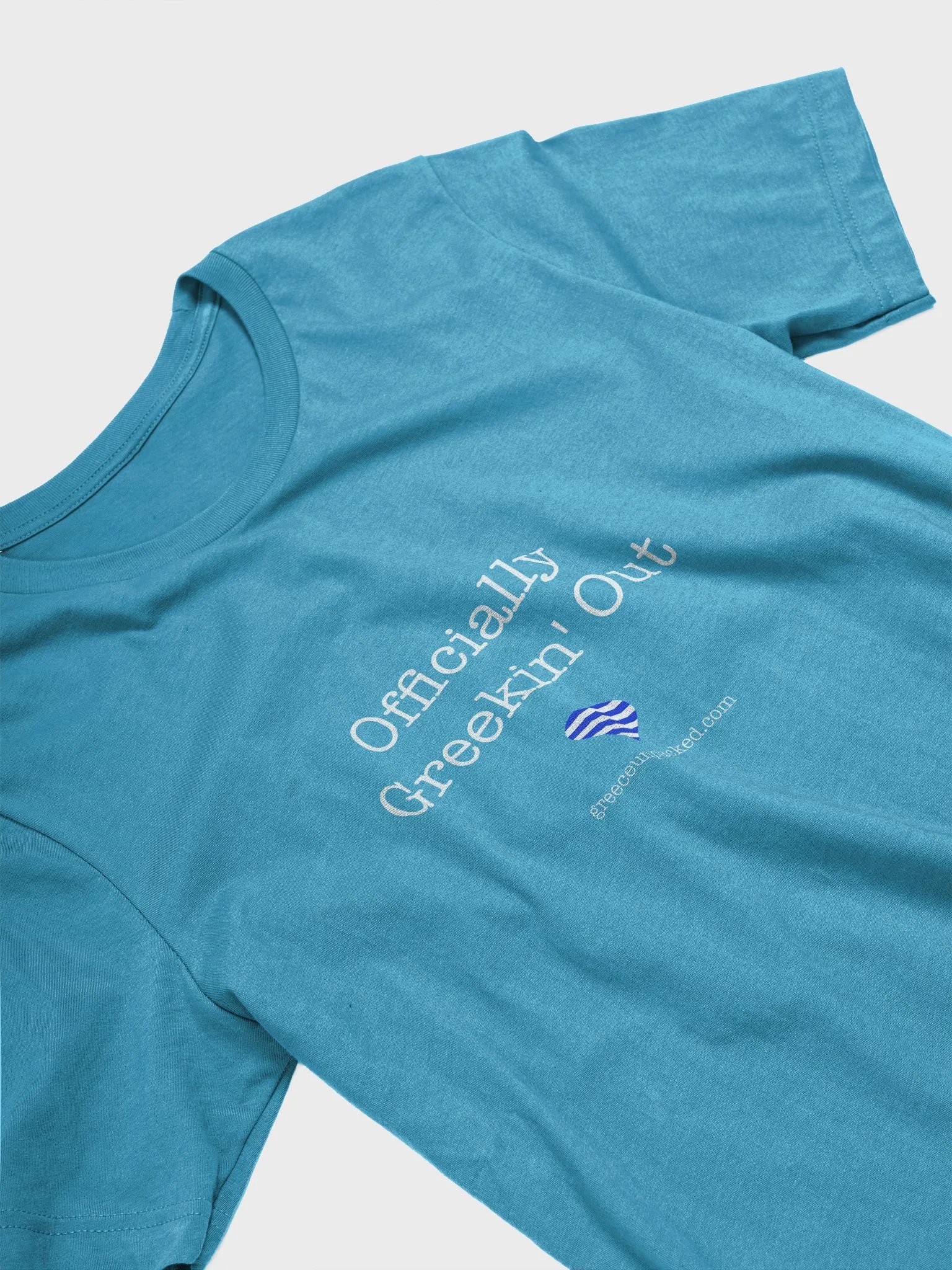 Officially Greekin' out - t-shirt product image (14)