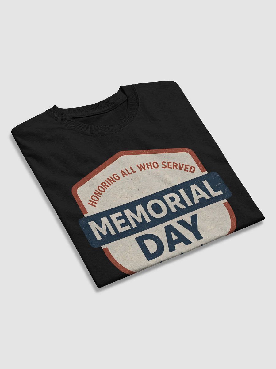 Vintage Memorial Day Emblem T-Shirt product image (7)