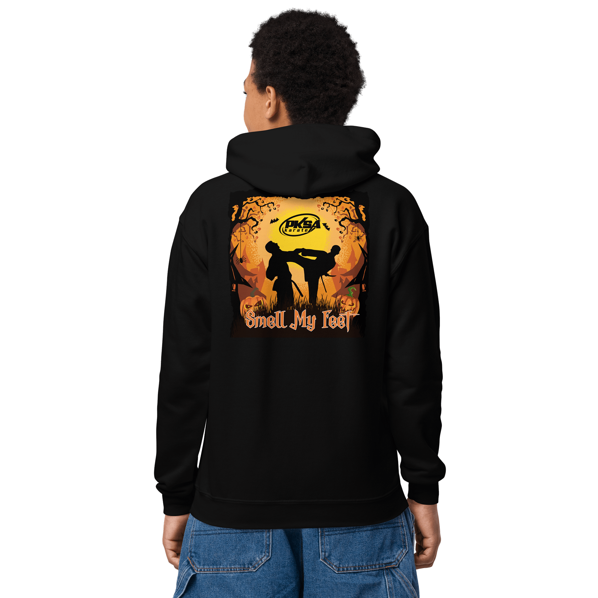 Kid's: 👟🎃 Kick or Treat, Smell My Feet! Hoodie🎃 👟 product image (4)