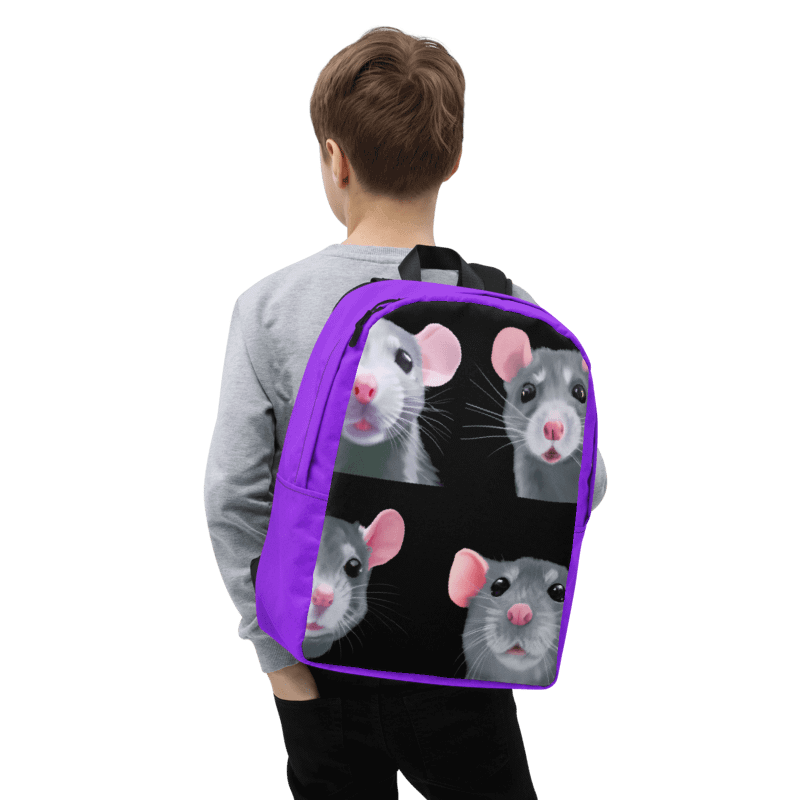 four blue rats backpack product image (5)