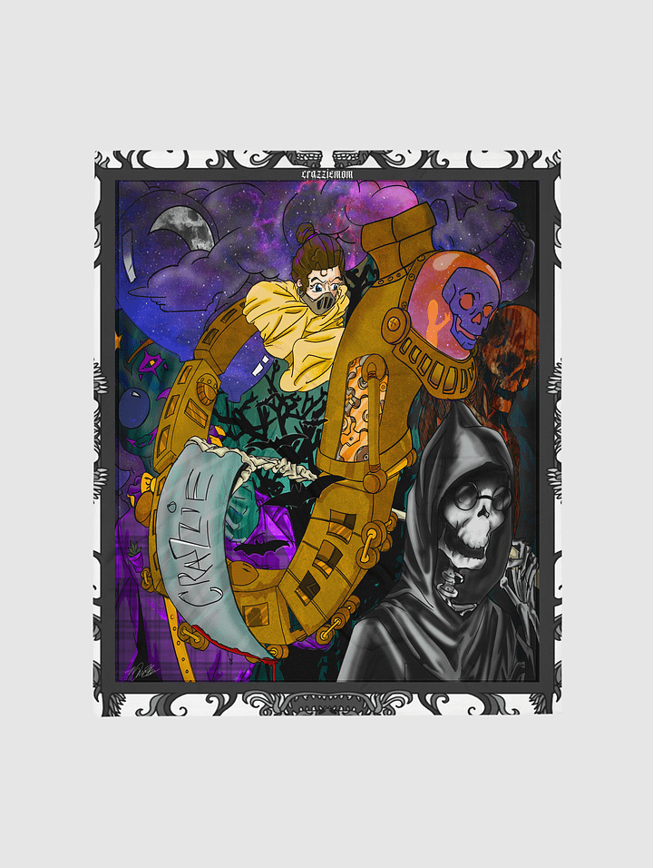 Crazzie Train EEE* Throw Blanket 1 product image (1)