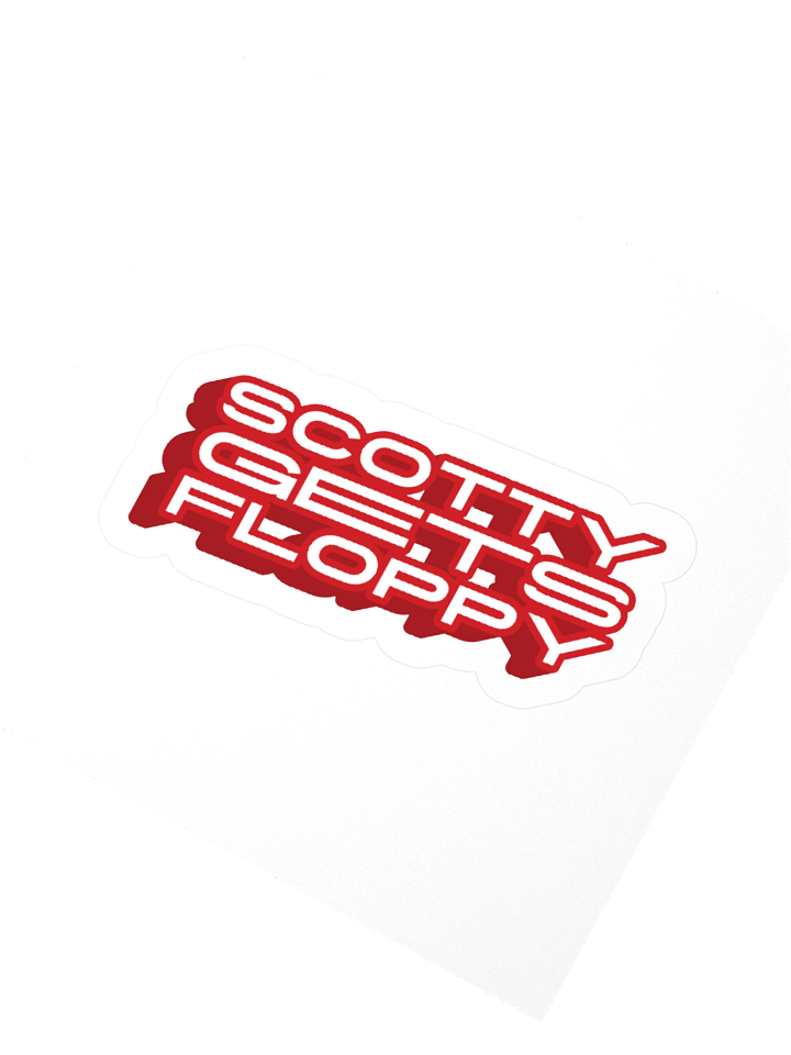 Red Popout Sticker product image (2)