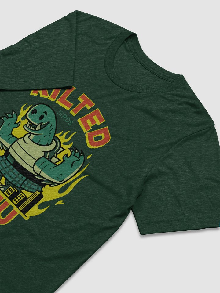 Kilted Kaiju triblend shirt product image (2)
