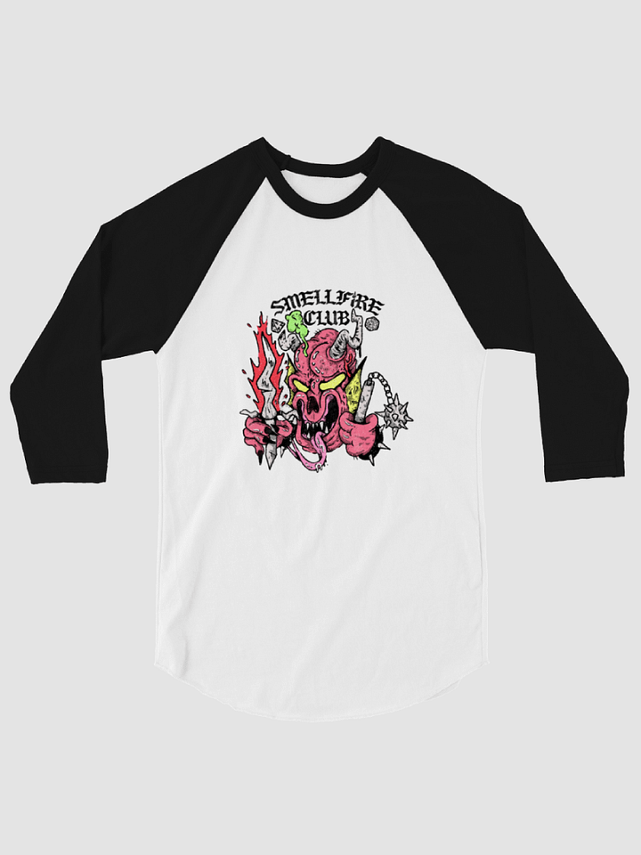 SMELLFIRE CLUB 3/4 Sleeve Raglan Shirt product image (1)