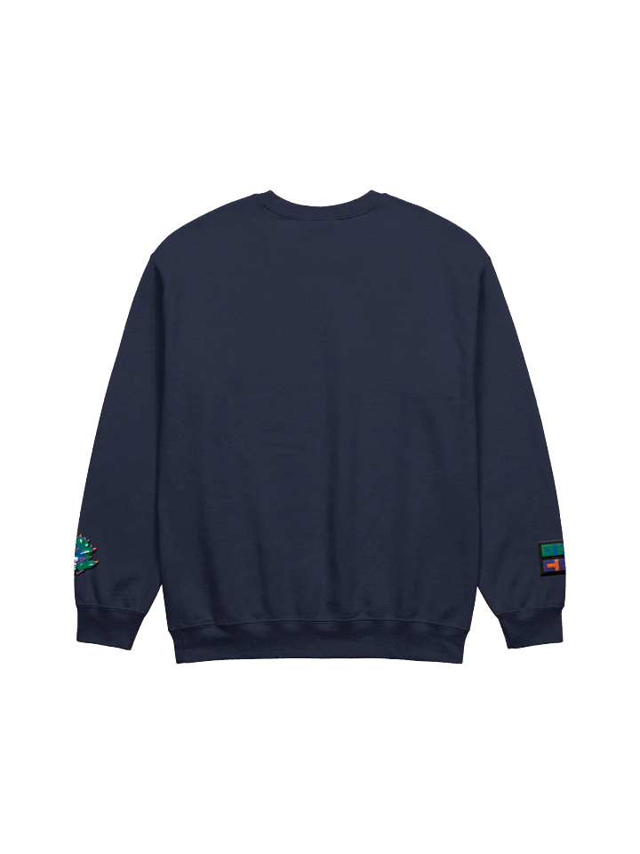 "Cutie Keys" Basic Embroidered Sweatshirt - Nudibranch Leaf Sheep Sea Slug product image (2)