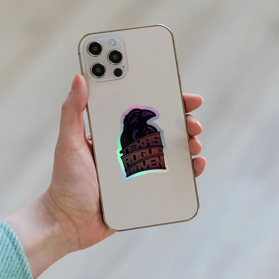 Rogue Raven Holographic Sticker Set product image (8)