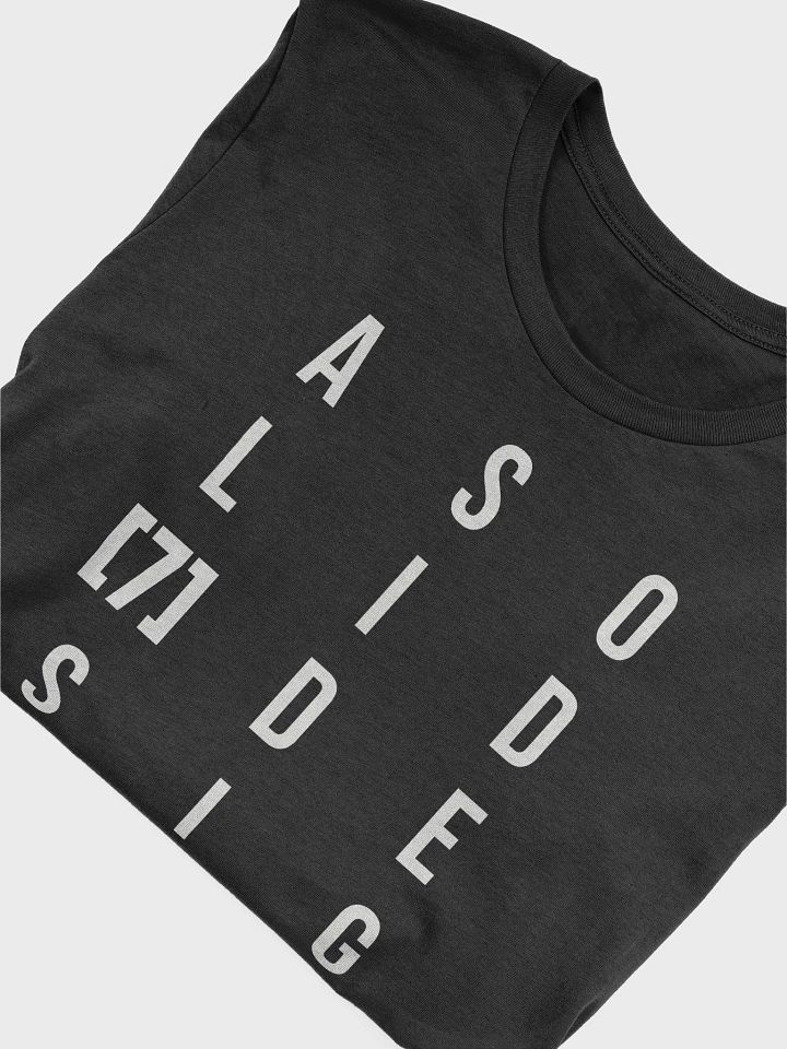 ASolid[7] Designs Grid Shirt - White Design product image (2)