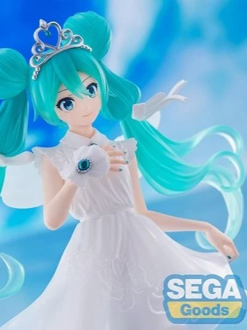 Vocaloid Hatsune Miku 15th Anniversary KEI Version Super Premium Statue - Sega Collectible Figure product image (8)