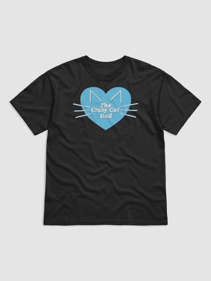crazy cat Dad T-Shirt product image (1)