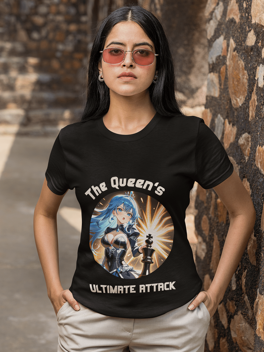 Queen's Ultimate Attack Anime Chess T-Shirt product image (1)