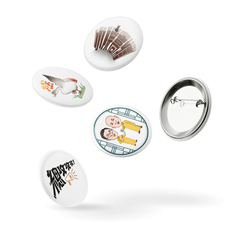 茶館週邊-徽章一組 product image (5)