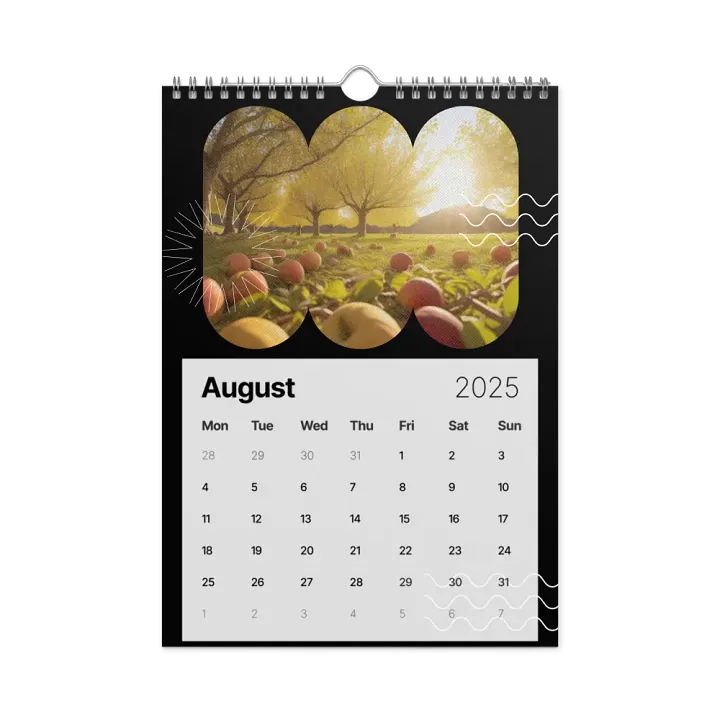 SEASONAL NATURE WALL CALENDAR 2025 product image (2)