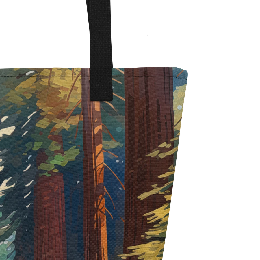 Seeing The Redwoods Together - Gay Couple Tote Bag product image (3)