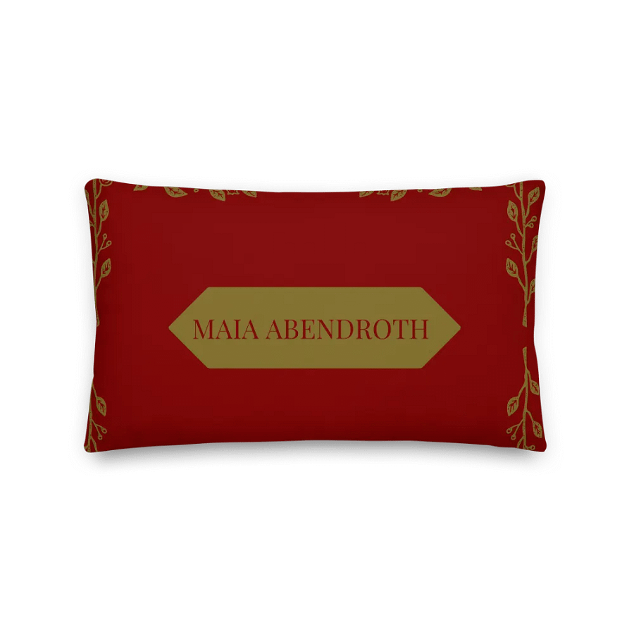 Holiday: Red Logo Throw Pillow product image (5)