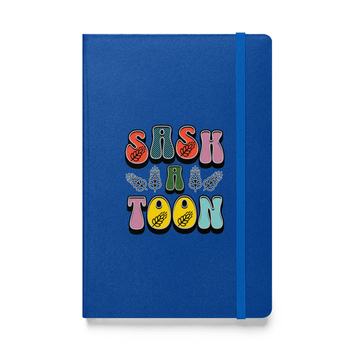 Saskatoon Block Letter Hardcover Bound Notebook product image (1)