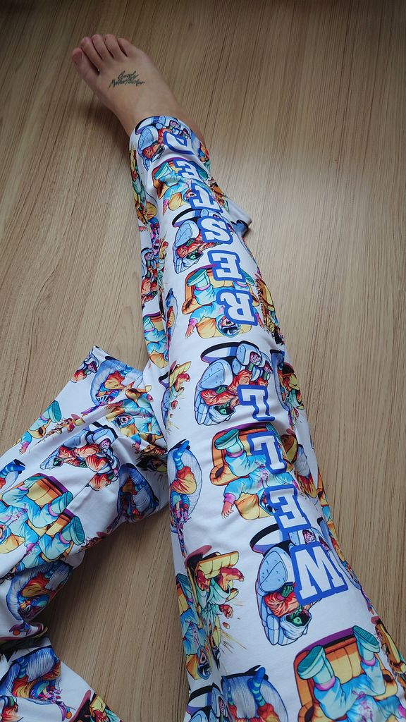【セール 登場から人気沸騰】 All-Over Print Fourthwall | Pants Wide-Leg Unisex パンツ