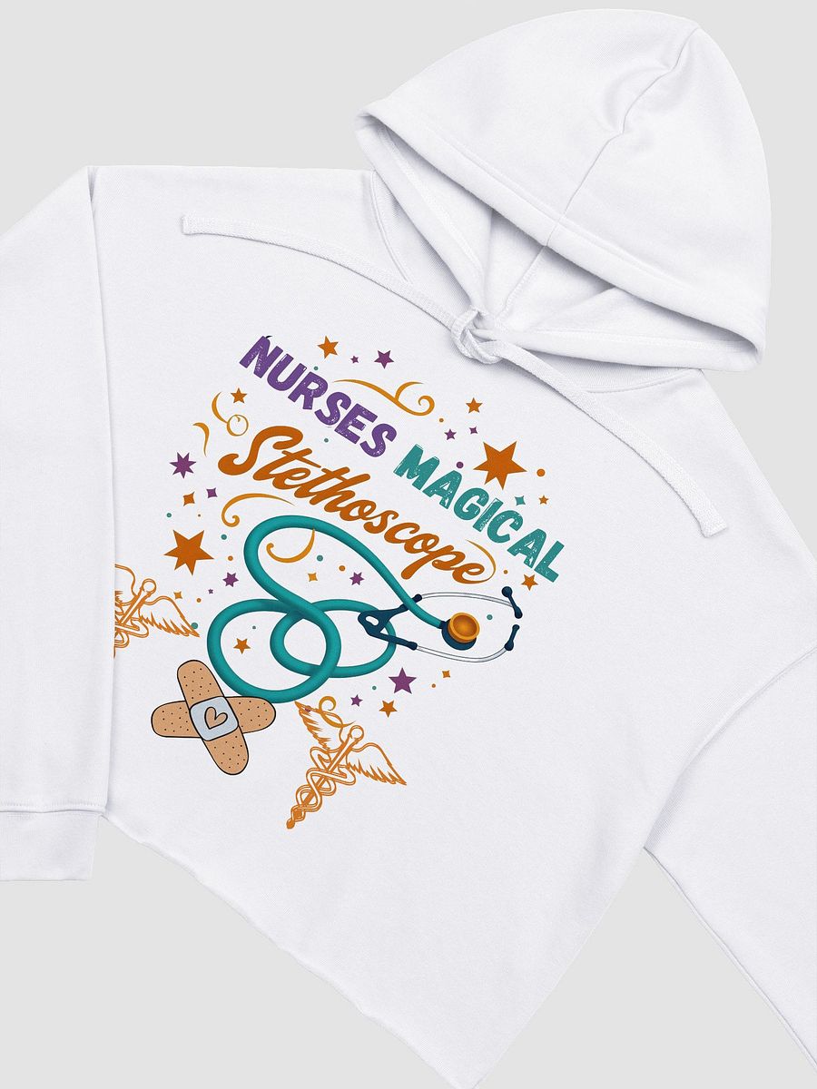 Magical Nurse Stethoscope Crop Hoodie product image (17)