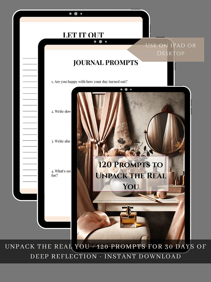 Unpack the Real You: A Soft-Space Gratitude Journal product image (2)