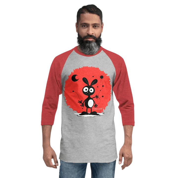 Tultex Fine Jersey Raglan Tee product image (1)