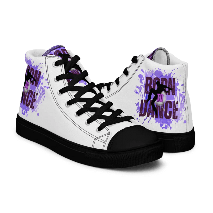 Energetic Born to Dance His Silhouette Men's High Tops product image (10)
