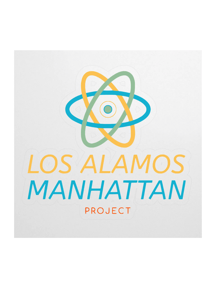 Los Alamos Manhattan Project Kiss Cut Sticker product image (1)