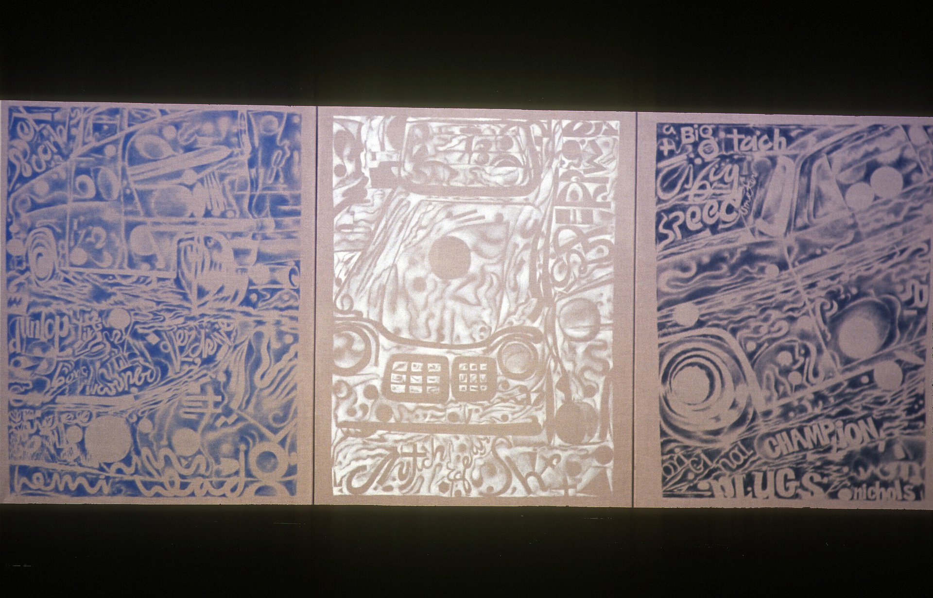 Gear (1991) (34" x 44") Rolled Canvas Original product image (2)