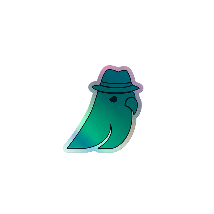 Logo Holographic Sticker product image (1)