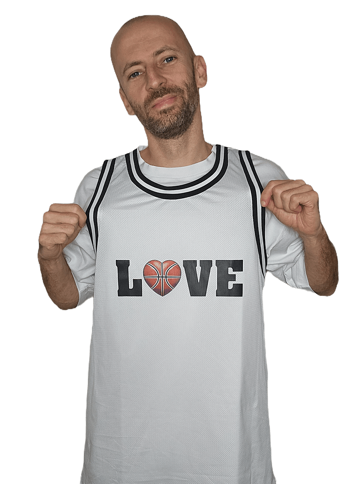 i Love Basketball Jersey product image (1)